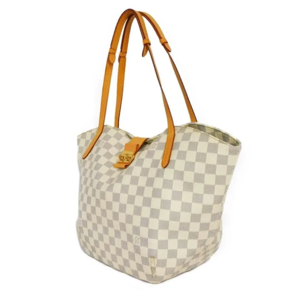 Louis Vuitton Salina PM Tote Bag Shoulder Bag Damier Azur Natural